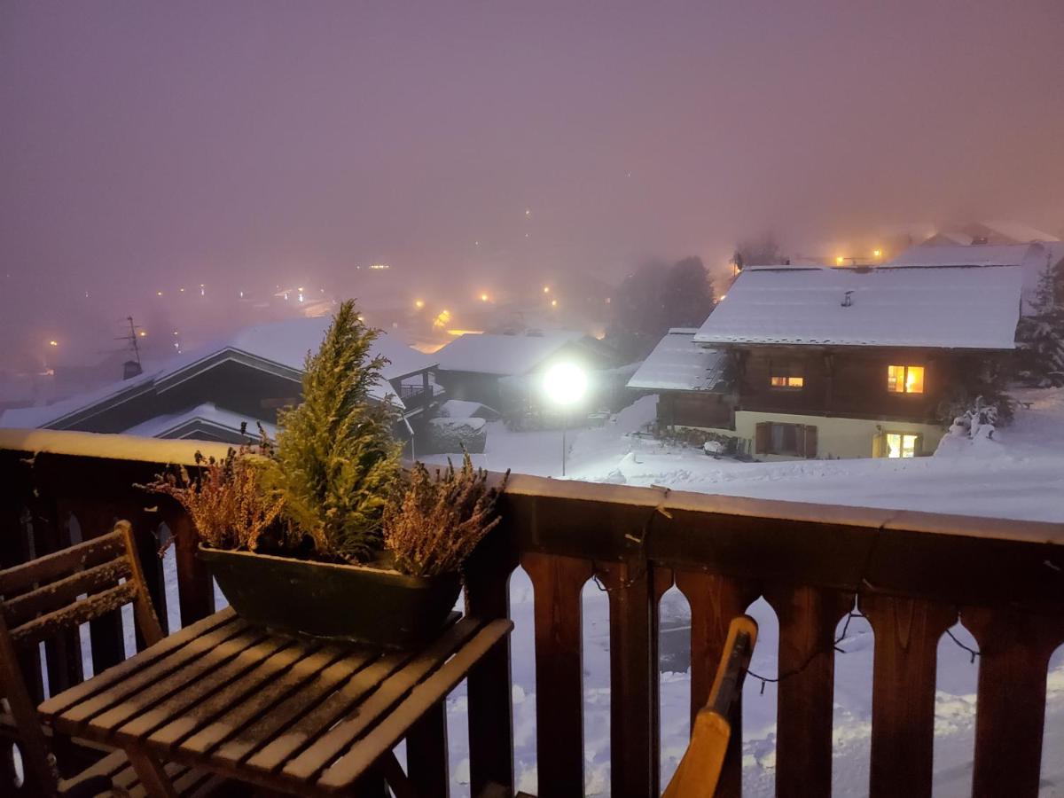 Studio Avec Petit Balcon Et Cheminee - Grand Massif Les Carroz d'Arâches Extérieur photo