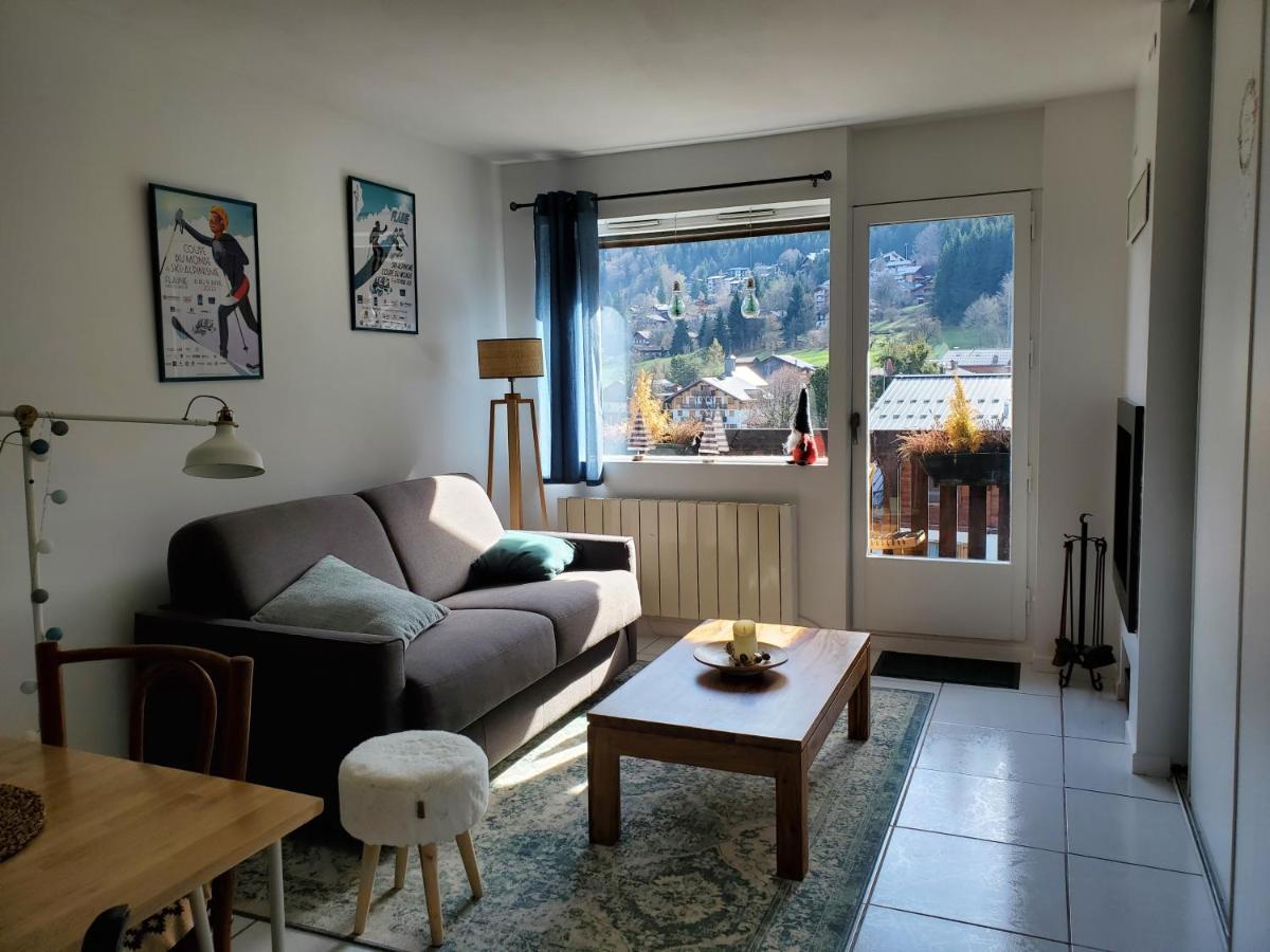 Studio Avec Petit Balcon Et Cheminee - Grand Massif Les Carroz d'Arâches Extérieur photo
