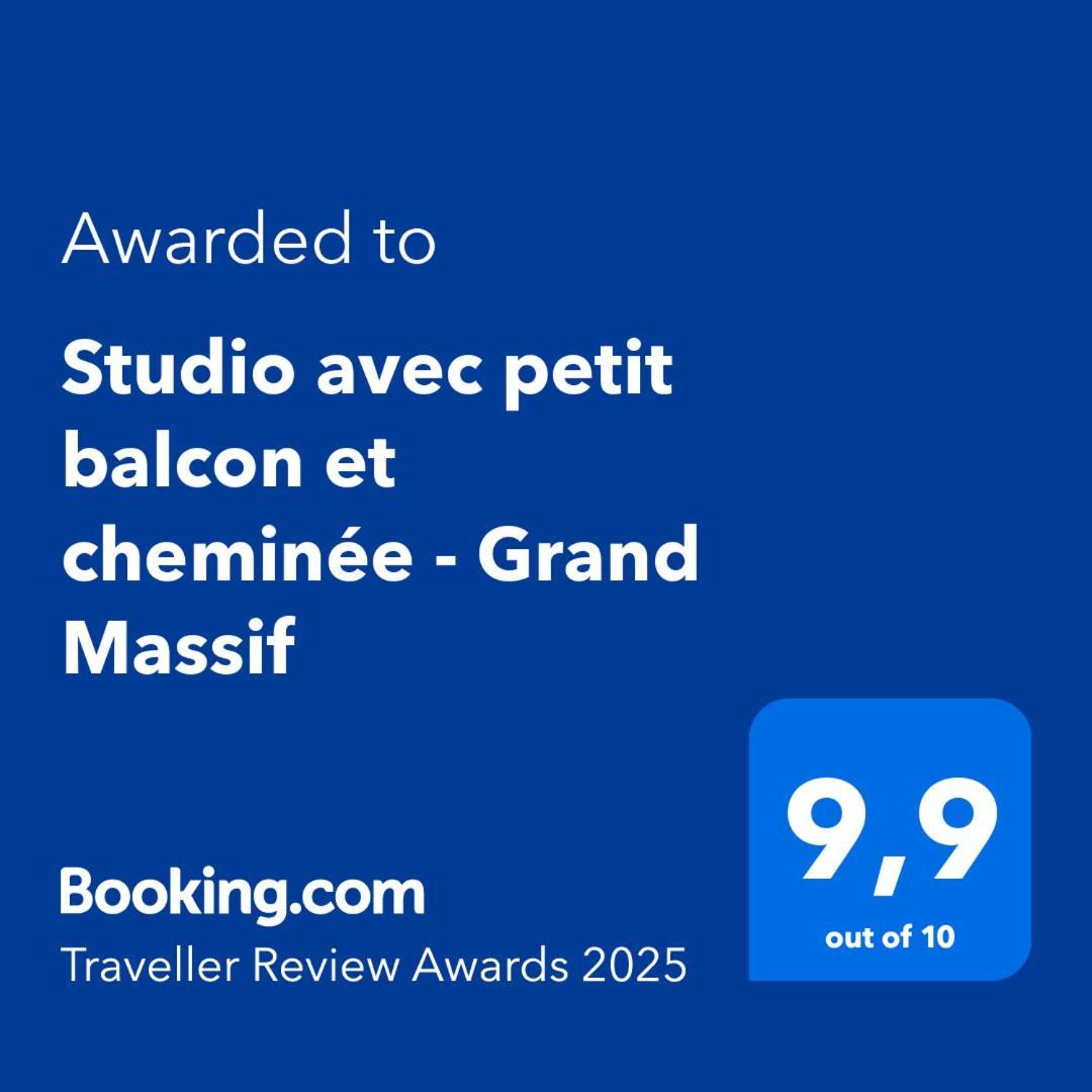 Studio Avec Petit Balcon Et Cheminee - Grand Massif Les Carroz d'Arâches Extérieur photo
